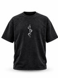 Japan Crane Acid Wash T-Shirt